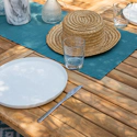 Teak tuinmeubelen LOMBOK - ovale uitschuifbare tafel - 8 zitplaatsen